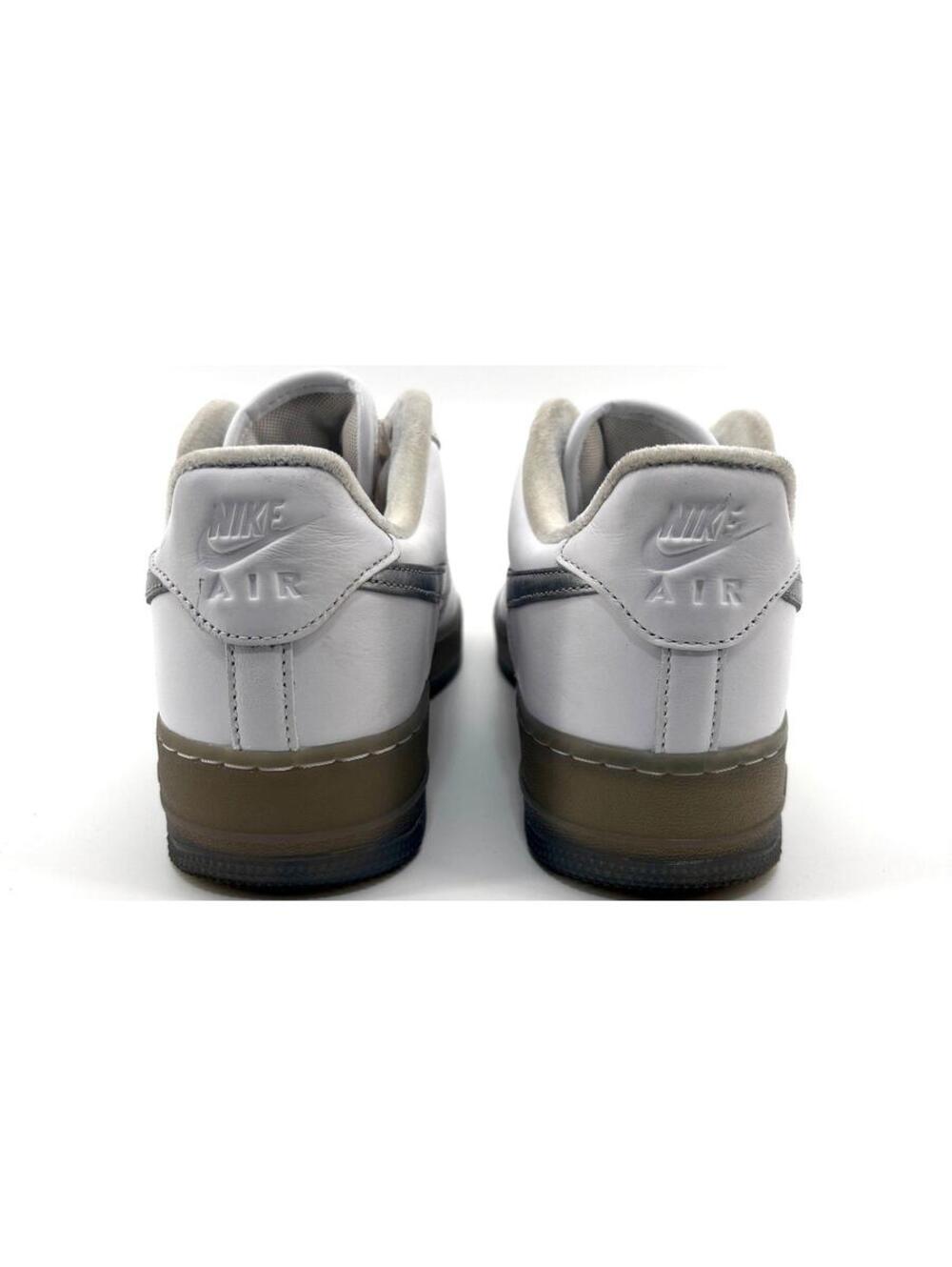 Nike Air Force 1 '07 Premium 'White Metallic Silver' - Picture 5 of 9